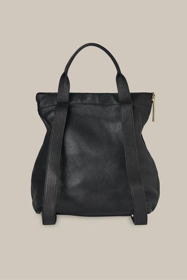 Whistles leather rucksack top