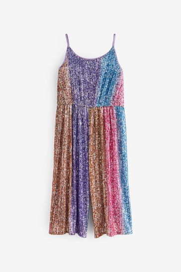 Rainbow glitter jumpsuit cheap