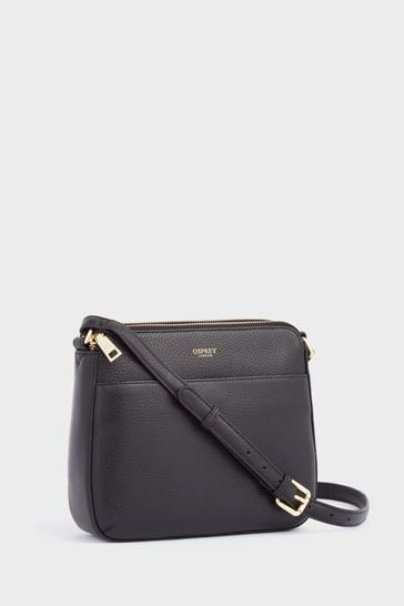 Buy OSPREY LONDON Nappa Leather Buckley Cross Body Bag from Next