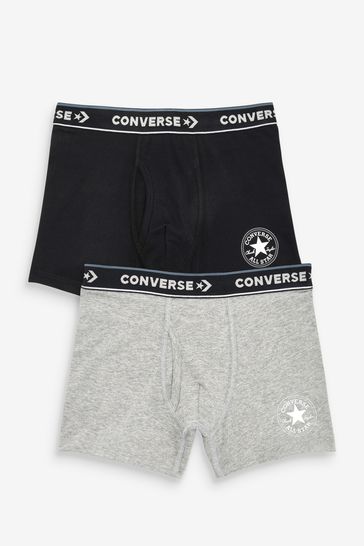 Converse Black Boxers 2 Pack