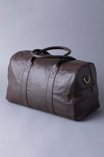 Buy Lakeland Leather Brown Scarsdale Leather Holdall from Next Egypt