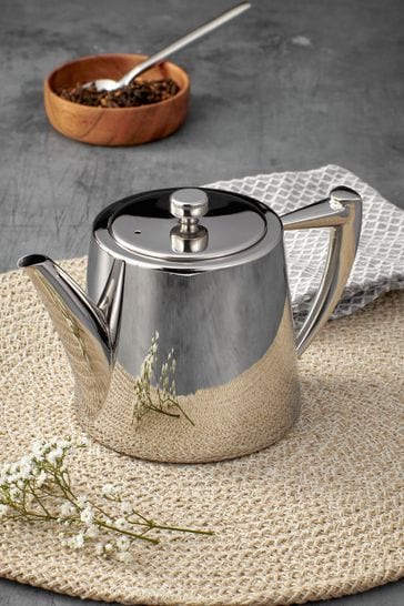 Stellar Silver Art Deco 4 Cup Teapot