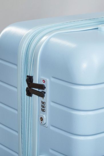 Baby blue luggage deals