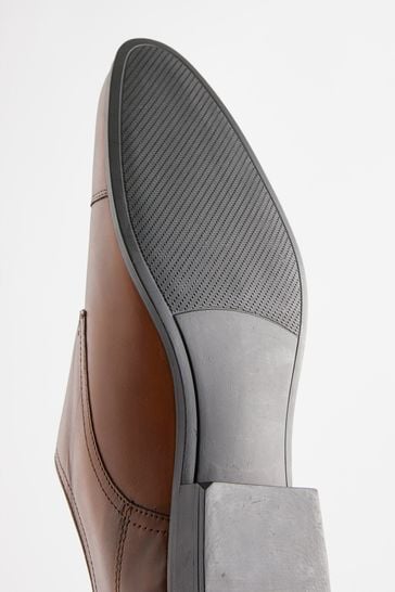 Buy Tan Brown Leather Double Monk Shoes from Next Singapore