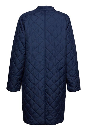 Buy Esprit Blue Long Line Padded Coat from Next Luxembourg
