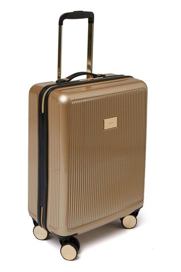 gold cabin suitcase