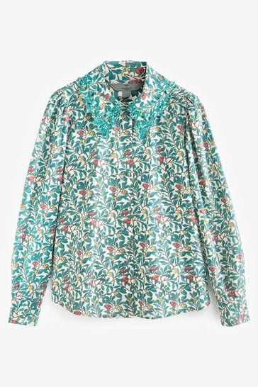 Buy William Morris Embroidered Collar 