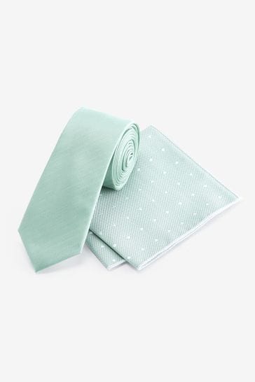 Tie And Pocket Square Set
