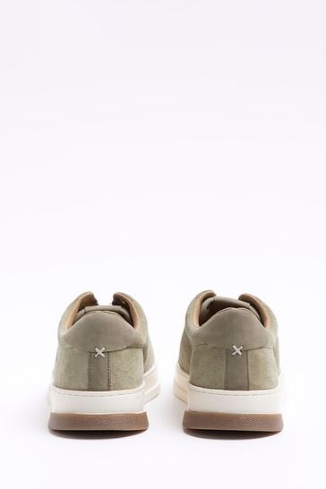 River island green shoes on sale