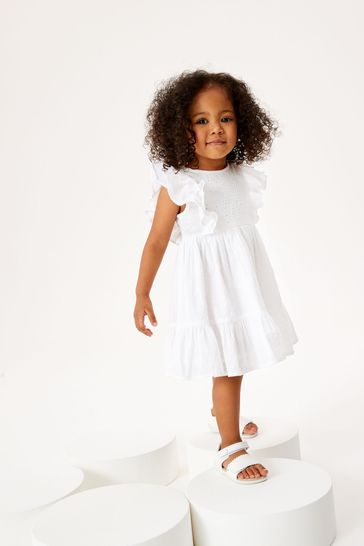 White cotton sundress clearance uk