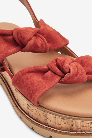 Double deals knot sandals