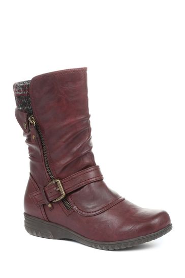 Pavers calf hot sale length boots