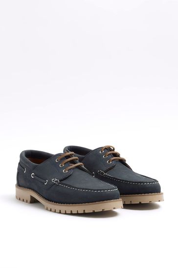 Buy River Island Suede Boat Shoes from Next Turkey