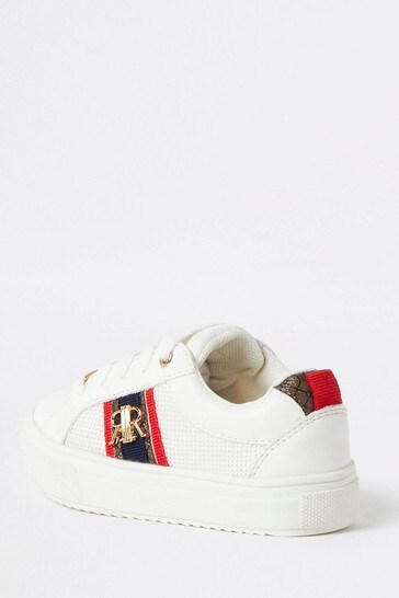 river island white trainers womens