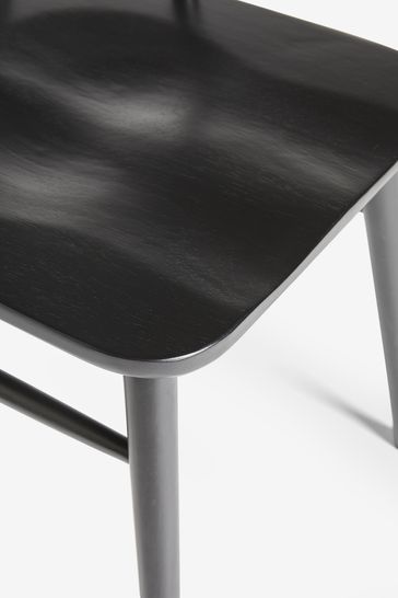 Buy Set of 2 Black Stockholm Dining Chairs from the Next UK online