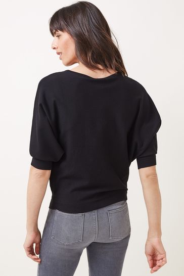 Fine knit clearance batwing jumper