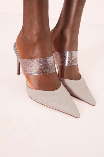 Next grey heels best sale