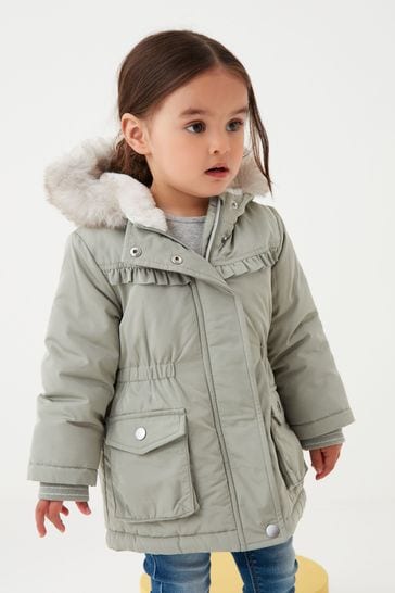 Next grey parka clearance