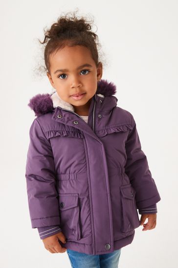 Next girls parka sales