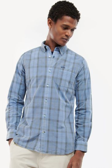Barbour® Blue Tartan Tonal Check Shirt