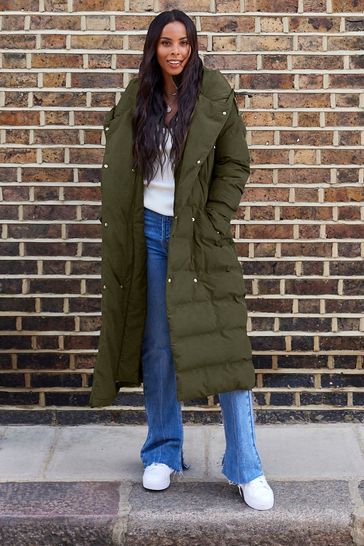 Green hot sale coat next