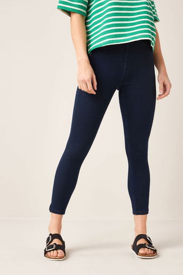 Next cropped sale jersey denim leggings
