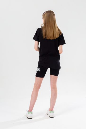 Black t online shirt shorts