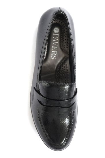 Wedge clearance penny loafers