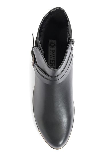 Ladies flat ankle clearance boots