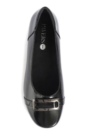 Buy Pavers Ladies Wide Fit Slip On Pumps from Next Luxembourg