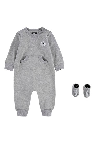 Converse Grey Baby Pramsuit