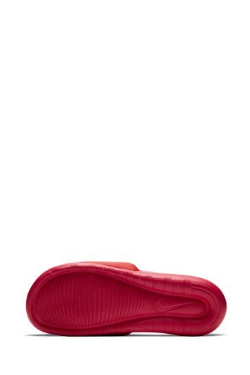 Buy Nike Red Black Victori One Sliders from Next Luxembourg