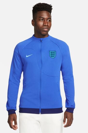 Nike Blue England Academy Pro Football Jacket