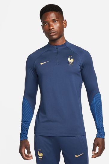 Nike Navy France Drill Football T-Shirt