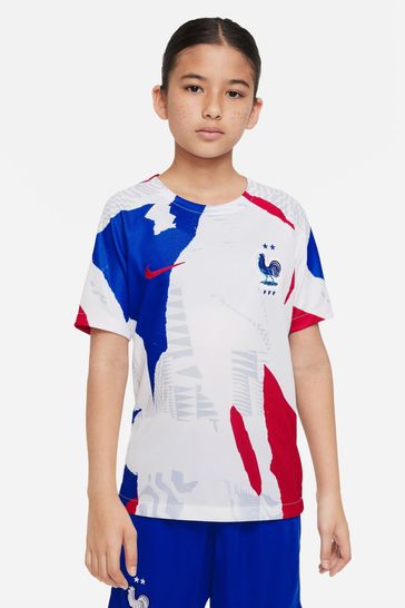Nike White France Academy T-Shirt