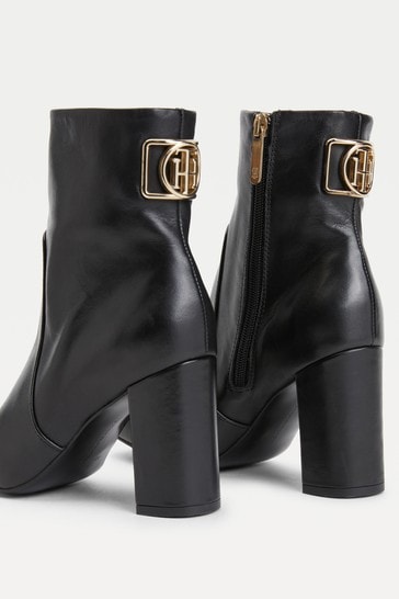 Celsius altijd Contract Buy Tommy Hilfiger Black Hardware High Heel Boots from Next Netherlands