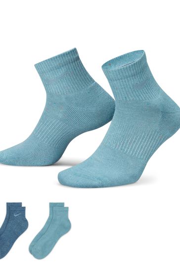Nike Blue Everyday Plus Ankle Socks