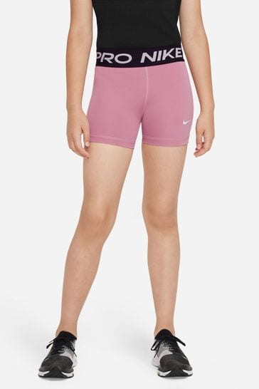 Nike Pink Performance Pro 4" Shorts