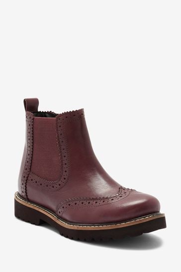 Womens oxblood chelsea discount boots