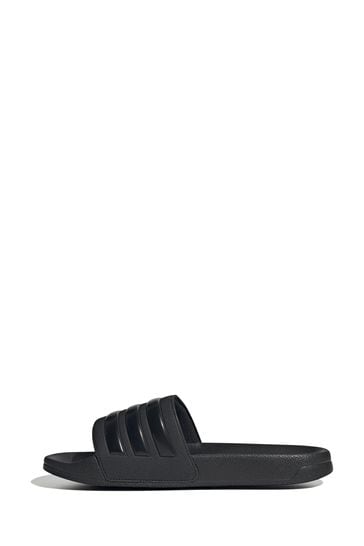 adidas Black Adilette Shower Sandals