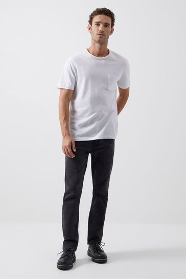 French Connection Dark Grey Slim Fit Jean