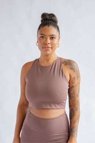 Buy Girlfriend Collective Dylan Crop Bra from Next Luxembourg