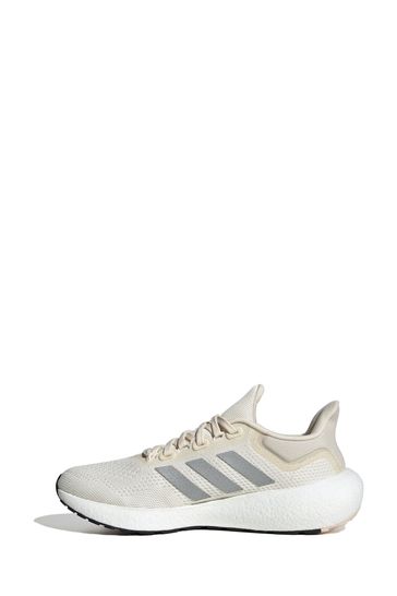Adidas men's pure boost dpr running shoes  khaki/white store