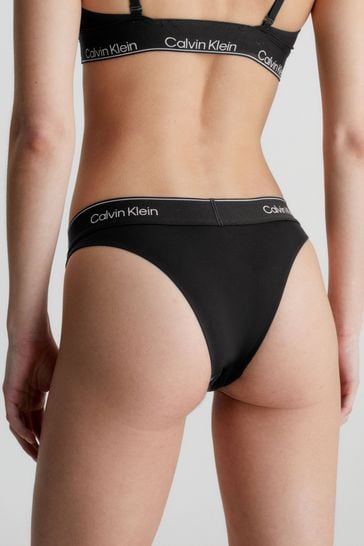 Buy Calvin Klein Modern Performance Brazilian Black Knickers from Next  Austria