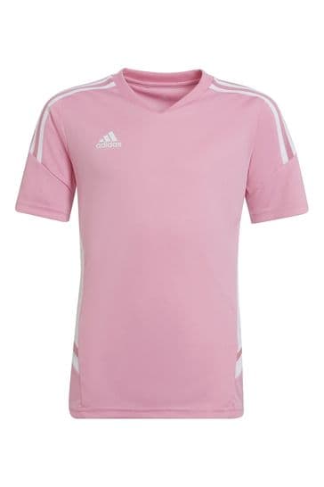 adidas Pink Condivo 22 Junior Jersey T-Shirt