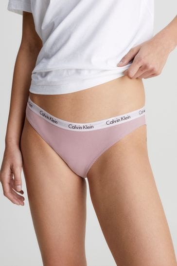 Calvin klein pink bikini bottoms discount