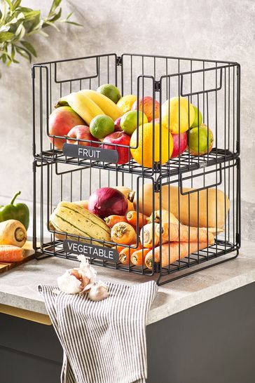 Vegetable storage baskets deals