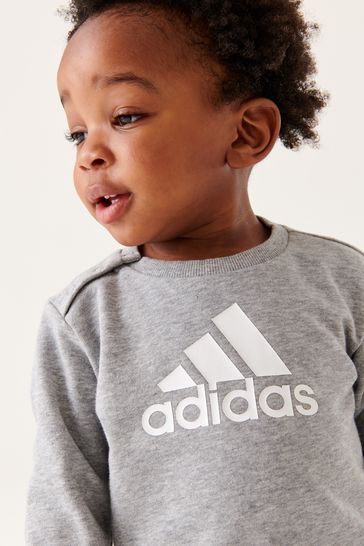 Grey best sale adidas set