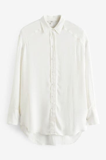H&m longline deals shirt