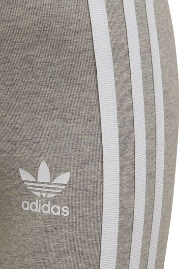 Buy adidas Originals Kids Grey Adicolor Leggings from Next Luxembourg